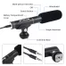 Professional Interview Condenser Video Shotgun Microphone with Audio Cable for DSLR or DV Camcorder