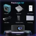 320 X 180P LED HD Mini Projector USB Powered Support Wired Connection Phone Screen