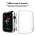 For Apple Watch Series 3 or 2 or 1 42mm Transparent PC Protective Case