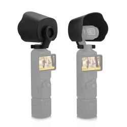 For DJI OSMO Pocket 3 PULUZ Sunshade Lens Protective Cover Hood
