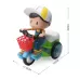 Electric Universal Stunt Tricycle Rotating Cartoon Toy Car with Light Music Random Color Delivery Boy