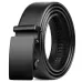 Leather Texture Belt Men Business Fashion Automatic Buckle Belt