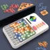 Tangram Hualongdao Geometry Puzzle Electronic Puzzle Transformation Toy White