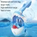 Cartoon Kids Full Dry Diving Mask Swimming Anti-Fog Snorkeling Mask Shark Blue