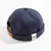 Solid Color Retro Classic Sailor Hat Beanie Cuffed Melon Cap