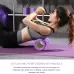 Yoga Pilates Fitness EVA Roller Muscle Relaxation Massage Black