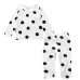 Children Cartoon Cotton Underwear Care Belly Pajamas Set Big Dot