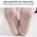 Backless Non-Slip Yoga Dance Socks Gym Indoor Floor Sports Socks Green