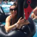 Swan Shaped Inflatable Floating Swimming Safety Pool Ring