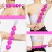 5 Ball Muscle Massage Relax Hedgehog Ball Yoga Stick Roller Stick Green