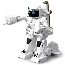 Battle RC Robot Body Sense Remote Control Toys For Kids Gift Toy Model Mini Smart Robot Battle Toys For Boys White