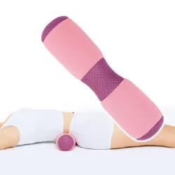Multifunction Yoga Pillow Beautiful Buttocks Pelvis Pillow Cervical Lumbar Health Pillow Yoga Stick Waist Pink
