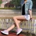 Spring and Autumn Thick Bottom Sports Womens Shoes Rocking Shoes Muffin Shoes