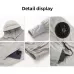 Men Summer Cooling Air-Conditioning Clothes Jacket Include 2 5V Portable Fans Blue