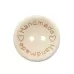 100 PCS/Set 15mm Natural Color Wooden Buttons Handmade Love Letter Wood Button Craft DIY Baby Apparel Accessories
