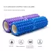 Yoga Pilates Fitness EVA Roller Muscle Relaxation Massage Black