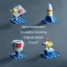 Granules Children Assembling Educational Spaceship Model Toys Building Blocks