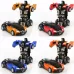 One-click Transforming Toy Car Impact Deformation Toy Model Car Blue