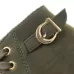 Fashion Square High Heels Solid Color Sneakers Women Snow Boots