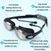 Children HD Anti-fog Waterproof Myopia Swimming Goggles Optical Gray