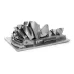 3 PCS 3D Metal Assembly Model World Building DIY Puzzle Toy Sydney Opera House