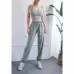 High Waist Drawstring Fitness Pants Loose Casual Sports Yoga Clothes