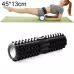 Yoga Pilates Fitness EVA Roller Muscle Relaxation Massage Black