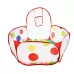 Folding Portable Baby Polka Dot Hexagon Indoor Ball Pool Game Fence 150cm in Diameter