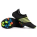 Printed Pattern Non-slip Rubber Thick Bottom Beach Shoes Swimming Shoes Diving Socks for Men Black Stripes