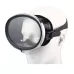 Standard Wide View Floating Goggles Dive Fitting Black