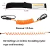 Surf Bodyboard Safety Hand Rope TPU Surfboard Paddle Towing Rope Lake Blue