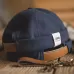 Solid Color Retro Classic Sailor Hat Beanie Cuffed Melon Cap