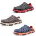 Summer Men Sandals Hollow Slippers Seaside Antiskid Beach Shoes