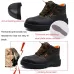 Microfiber Leather Anti-puncture Wear-resistant Work Shoes Smash-proof Oil-resistant Safety Shoes Low-top