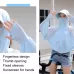Women Short Shawl Hooded Breathable Sun Protection Clothes Outdoor