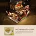 Creative DIY Assembled Model House Japanese Sushi Restaurant Birthday Gift