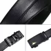 Dandali GD816 Men Business Automatic Buckle Double Edge Wrapping Leather Belt Waistband 120cm