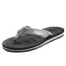 Men Beach Non-slip Flip Flops Grey