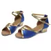 Tango Salsa Latin Low Heel Soft Bottom Dance Shoes for Girls or Women