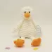 33cm Striped Animal Plush Toy Doll Creative Animal Doll Duck