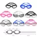 Children HD Anti-fog Waterproof Myopia Swimming Goggles Optical Gray