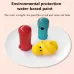 Baby Percussion Wooden Elephant Drag Cart Hitting Hamster Children Educational Toys Red