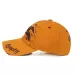Embroidery Letter Pattern Adjustable Curved Eaves Baseball Cap white black