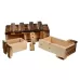Magic Compartment Wooden Puzzle Box with Secret Drawer L