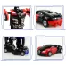 One-click Transforming Toy Car Impact Deformation Toy Model Car Blue