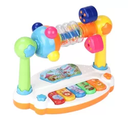 Early Childhood Education Learning Piano Enlightenment Light and Music Machine Color Box