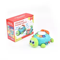 6 in 1 Electric Crawling Induction Enlightenment Multifunctional Early Education Turtle