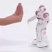 R2 CADY WIDA RC Robot Gesture Sensor Dancing Intelligent Program Toy Gift for Children Kids Entertainment with Remote Control Pink