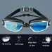 Children HD Anti-fog Waterproof Myopia Swimming Goggles Optical Gray
