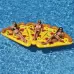 Inflatable Pizza Slice Shaped Floating Mat Swimming Ring